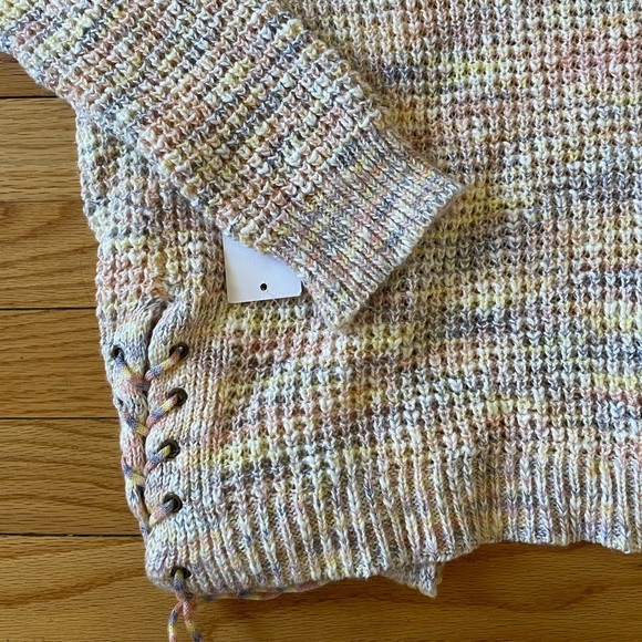 NWT Ten Sixty Sherman multi colored open cardigan - Picture 5 of 5